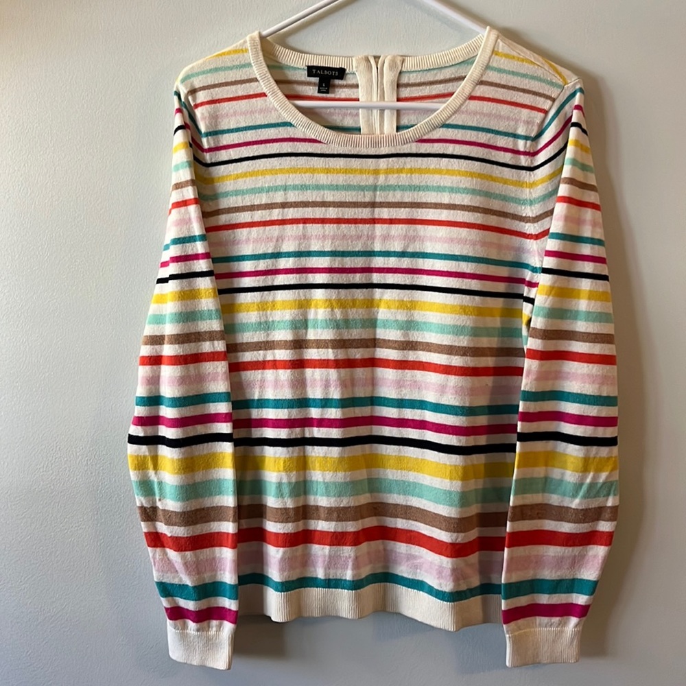 Talbots Stripe Sweater